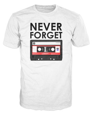 Women's Never Forget Mixtape Tape Tee