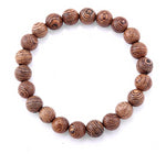 Wood Beaded Bracelet For Women/Men