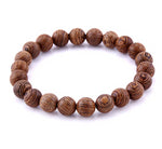 Wood Beaded Bracelet For Women/Men