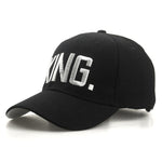 KING/QUEEN Curved Brim Snapback