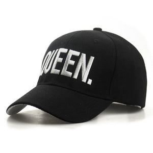 KING/QUEEN Curved Brim Snapback