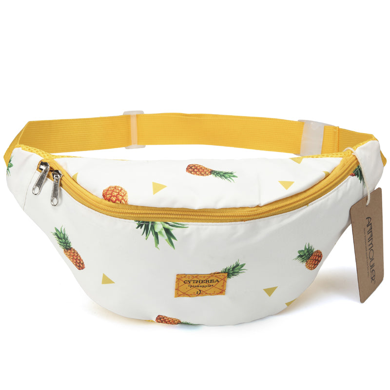 Pineapple Printed Fanny Pack