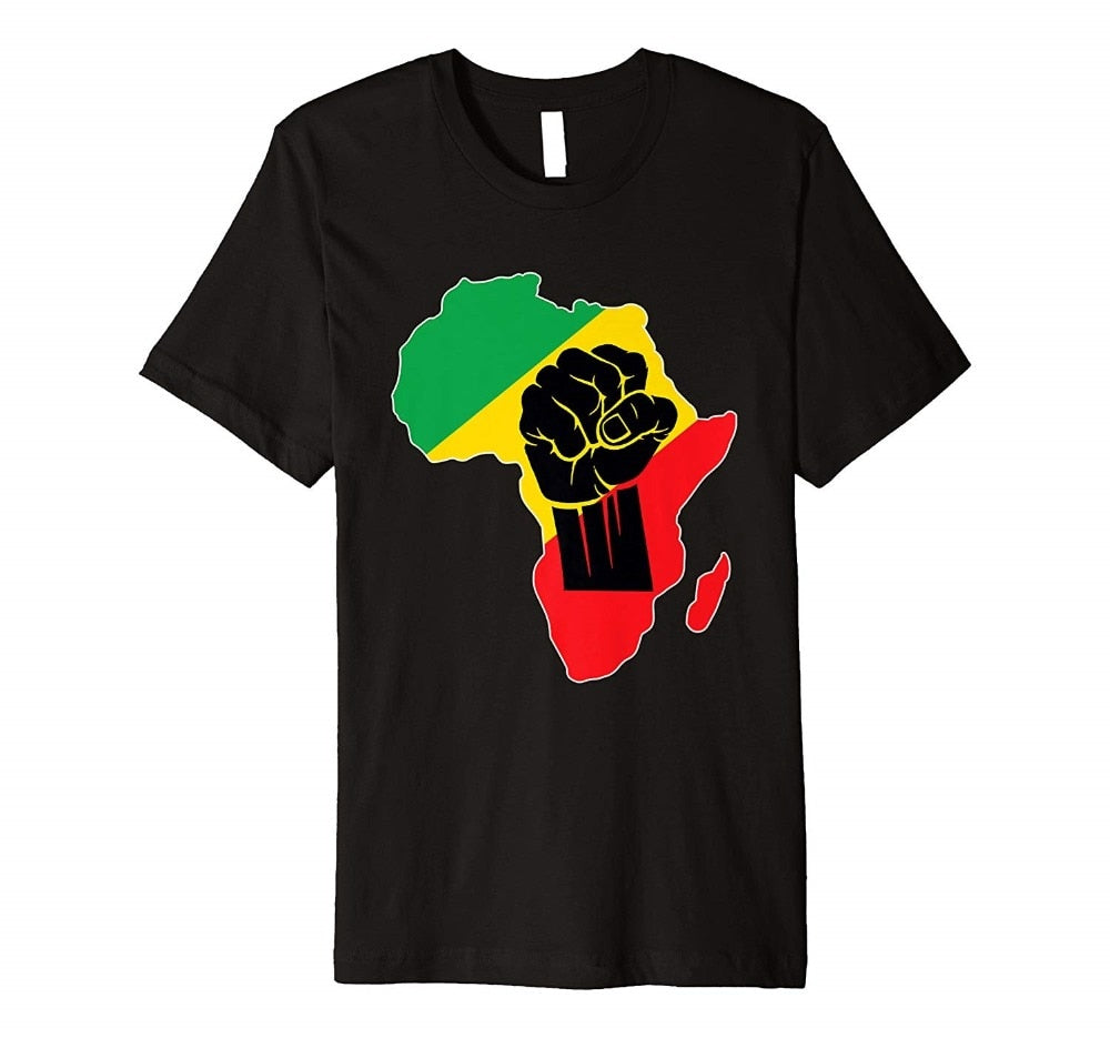 Africa Black Power Tee