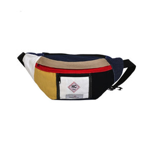 Canvas Patchwork Fashion Chest Bag/Fanny Pack