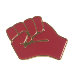 Raised Fist Enamel Pin