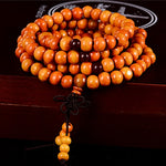 Natural Sandalwood Wood Beaded Bracelet