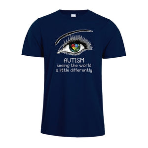 Autism Awareness "Seeing The World Differently" T-Shirt