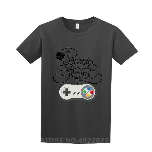 Super Nintendo Press Start Tee