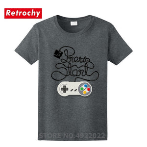 Super Nintendo Press Start Tee