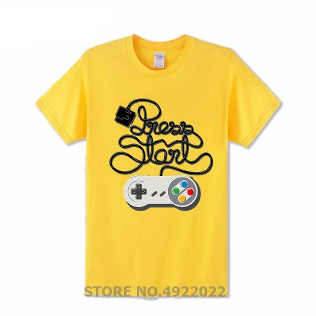 Super Nintendo Press Start Tee