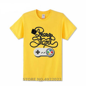 Super Nintendo Press Start Tee