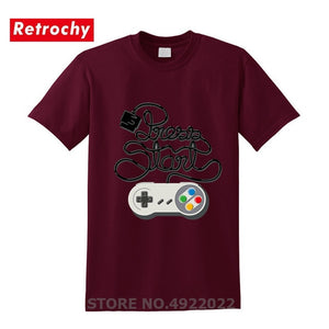 Super Nintendo Press Start Tee