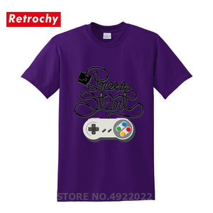 Super Nintendo Press Start Tee