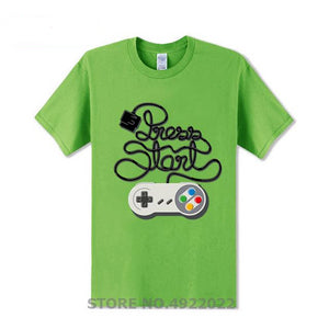 Super Nintendo Press Start Tee