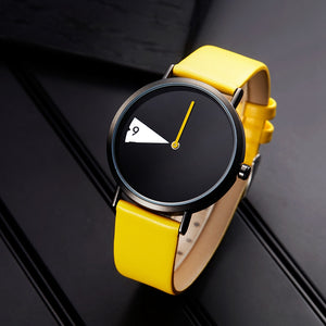 Retro Women's Leather Wristwatch